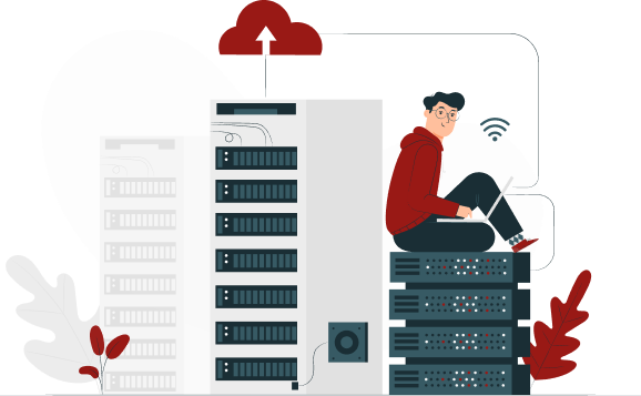 Hosting Illustration